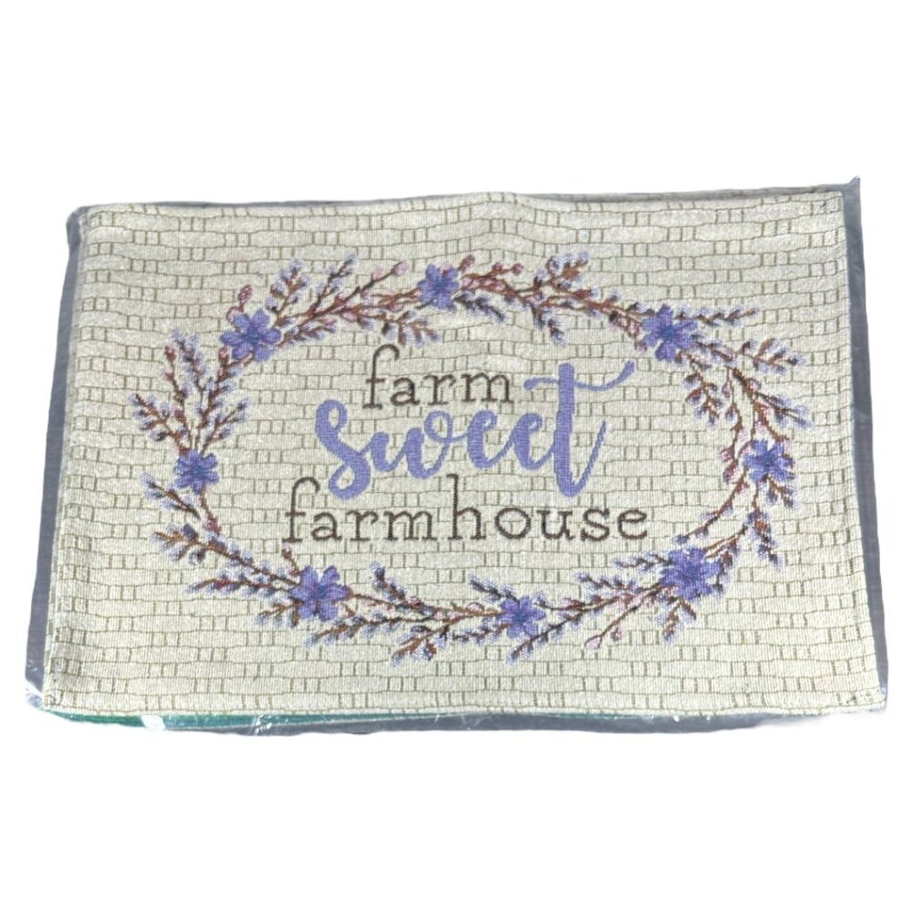 "Farm Sweet Farmhouse" Table Place Mats